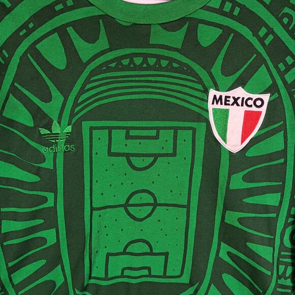 Mexico National Team Home Jersey Shirt Men Large Tee 2014 - Picture 7 of 9
